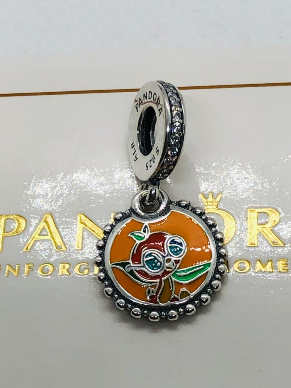 Pandora EPCOT International Flower & Garden Festival charm S925 Silver with box